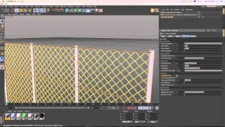 New Free C4D Xpresso Rig Fence Generator [upl. by Ekoorb]