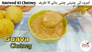 Amrood Ki Chatpati Chutney Recipe  Guava Chutney  Amrud Ki Chatni  Ramzan Special Recipe [upl. by Murielle]