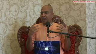 Power of Krishnas touch  Shikshashtakam Das  Sunday Bhagavatam Class  02092018 [upl. by Ennayhs]