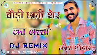 Chodi Chati Sher 🦁 Ka Bachha Dj Remix  चौड़ी छाती शेर 🦁 का बच्चा 100 की भीड़ में एक ही अच्छा [upl. by Lynnworth904]