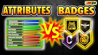 Whats more important Badges vs Attributes [upl. by Encrata]