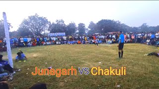 Penalty Kick Junagarh VS Chakuli  Football Tournament [upl. by Ardnajela492]