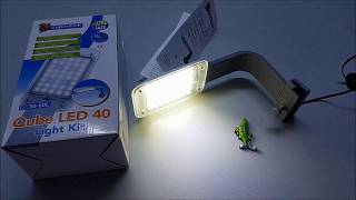 Aquaplantsonline  Unboxing Superfish Qube Led serie [upl. by Enybor]