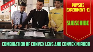 combination of convex lens and convex mirror physics experiment science viral experiment [upl. by Bor136]