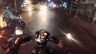 CB 300 PRETA  TESTANDO COYOTE DUPLO  PARTE 1 [upl. by Verlee]