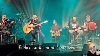 Nomadi quotIl paesequot con sottotitoli  Novellara 17022024 [upl. by Rap]