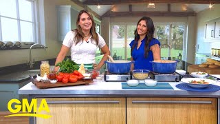 Gina Homolka talks new cookbook Skinnytaste Simple l GMA [upl. by Horner545]