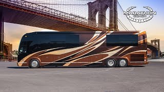 Marathon Coach Custom Coach 1247 Prevost H345 Double Slide [upl. by Mack]