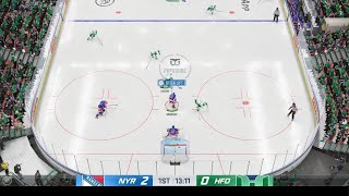 NHL 24 1980 Season Rangers Episode 4 [upl. by Nyleek]