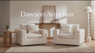 Castlery Lookbook Dawson Swivel Armchair [upl. by Demha]