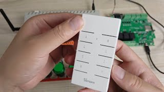 how use sonoff RF433 wireless remoter for KinCony relay controller [upl. by Llemor]