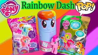 MLP My Little Pony Rainbow Dash TinTastic Funko Pop Vinyl Blind Bags Figures Happy Cookieswirlc [upl. by Adianez]