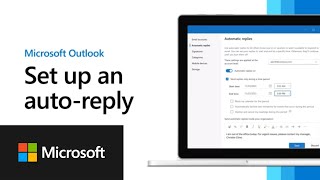 Set up an autoreply in the new Outlook [upl. by Asante]