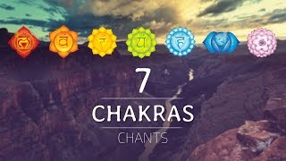 ALL 7 CHAKRAS HEALING CHANTS  Chakra Seed Mantras Meditation Music [upl. by Noemad348]