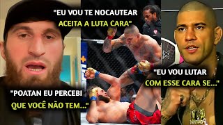 CLIMA ESQUENT0U🚨 Ankalaev SURT4 após Alex Poatan NOCAUTEAR Prochazka no UFC 303 e Poatan RESPONDE [upl. by Eissert282]