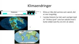 Naturfag  Drivhuseffekten global oppvarming og klimaendringer [upl. by Ardnat]