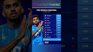 🇮🇳football FIFA💥 WORLD RANKING🔥 20242025 ✅⚽ [upl. by Kulsrud]