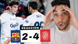 REACCIONANDO al Barcelona vs Girona 24 NO ME LO CREO [upl. by Corina]