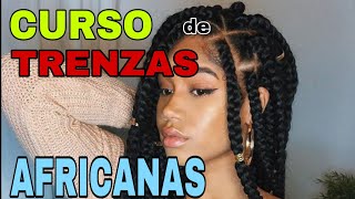 CURSO GRATIS DE TRENZAS AFRICANAS  TÉCNICAS PARA REALIZAR CORRECTAMENTE LAS TRENZAS [upl. by Auqcinahs]