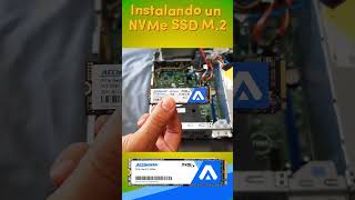 Instalando un NVMe SSD M2 en mi PC [upl. by Aihppa]