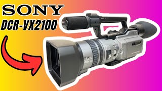 REVIEW Sony DCRVX2100 From 2006 [upl. by Etyak]