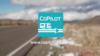 CoPilot RV GPS Navigation Route Planning amp Offline Maps [upl. by Morlee467]