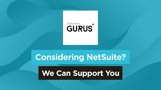 Your NetSuite Partner  GURUS Solutions [upl. by Benilda]