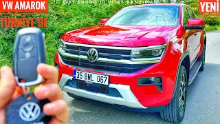 2023 YENİ VOLKSWAGEN AMAROK TÜRKİYE’DE  10 VİTES 20 TDI ÇİFT TURBO 205PS  LANSMAN FİYATLARI [upl. by Sihon]