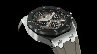 Royal Oak Offshore Selfwinding Chronograph 43 mm  AUDEMARS PIGUET [upl. by Ycal]