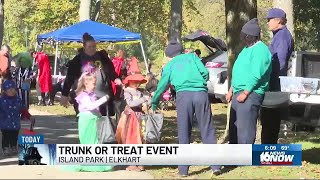 Trunk or Treat event at Island Park [upl. by Mukul886]