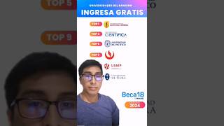 BECA18 2024 I INGRESA GRATIS Preseleccionados 🚀 video completo en perfil beca18 pronabec [upl. by Lorrimor]