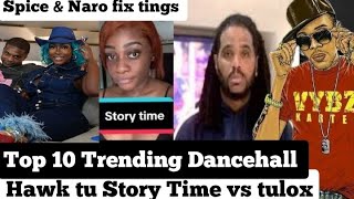 Top 10 Trending Rygin King Update Tulox vs Fatpumpum goldie Vybz Kartel Influence Hawk Tuah [upl. by Lockwood]