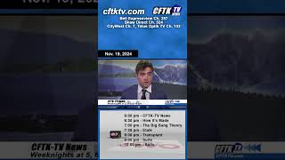 Nov 19 2024 News Update Short with Damian Smith  Watch CFTKTV News weeknights at 5 6 amp 11 pm [upl. by Covell]