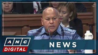 Dela Rosa questions De Lima on why she did not file any case against Duterte before  ANC [upl. by Johnna132]