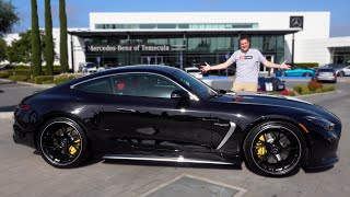 The 2024 MercedesAMG GT Is Fast Beautiful and More Refined [upl. by Aidam199]