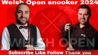 Hossein Vafaei Vs Jak Jones Welsh Open snooker 2024 Best Of 7 [upl. by Mandal]