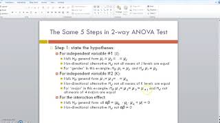 Two way ANOVA with post hoc in SPSS [upl. by Ahsitil]