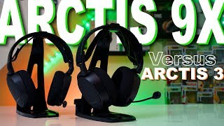 Steelseries Arctis 9X Vs Arctis 3 [upl. by Alabaster837]