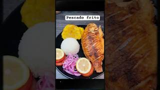 Rico pescado frito pescadorsopasreelsfoodpescadofritoseafoodrecetasreelscocinacomidafood [upl. by Analak]