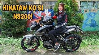 Rouser NS 200 Top Speed  Road Test  First Impression  Review  Lady Rider [upl. by Callas]