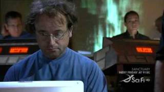 Stargate Atlantis  5x10  First Contact  Gate Explosion [upl. by Iznyl]