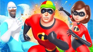 Becoming The INCREDIBLES in Fortnite [upl. by Yelhak]