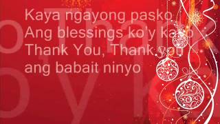 ABSCBN Christmas Station ID 2014 quotThank You Ang Babait Ninyoquot [upl. by Hannahc]