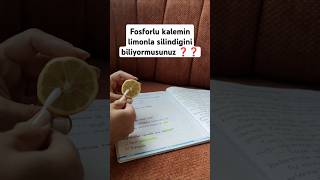 Kulak çubuğuna limon degdirin siliyor benşoksuperfikirrtrending keşfet shortsvirallimonshort [upl. by Inalaehak]