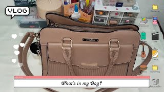 Whats in my Bag  work bag edition Philippines [upl. by Eissirk149]