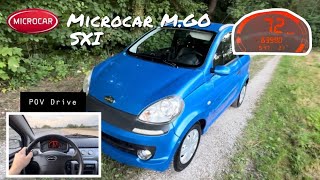 Microcar MGO SXI Yanmar 2012 POV Drive Walkaround Highspeed [upl. by Tserof260]