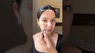 Face lift concealer hack🤩 makeuptutorial shorts [upl. by Attebasile]