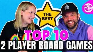 Top 10 Two Player Board Games [upl. by Berkow]