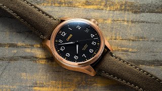 A Well Executed Bronze Watch in Oris Definitive Pilot Watch Design  Big Crown ProPilot Bronze [upl. by Vala]