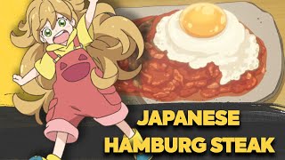 How to make Japanese Hamburg Steak  Sweetness and Lightning [upl. by Meesak914]